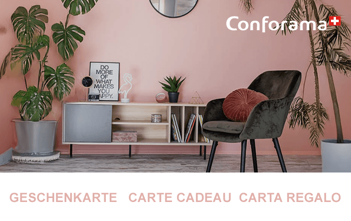 Conforama Gutschein CHF 10 - 500